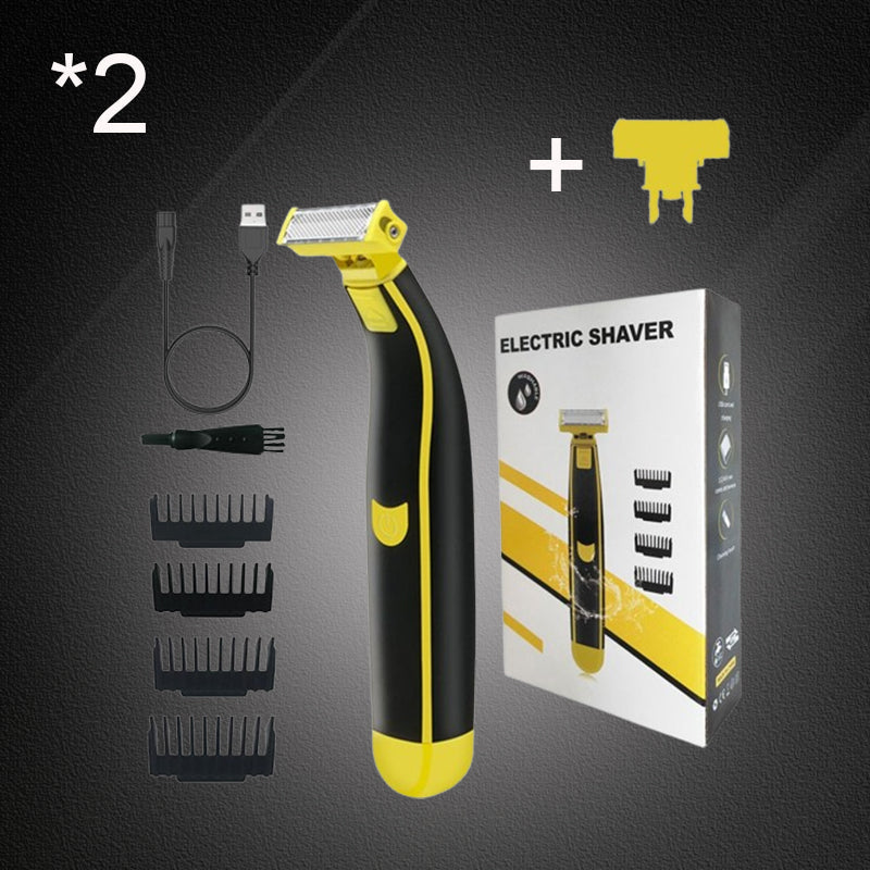 Wet and dry shaver