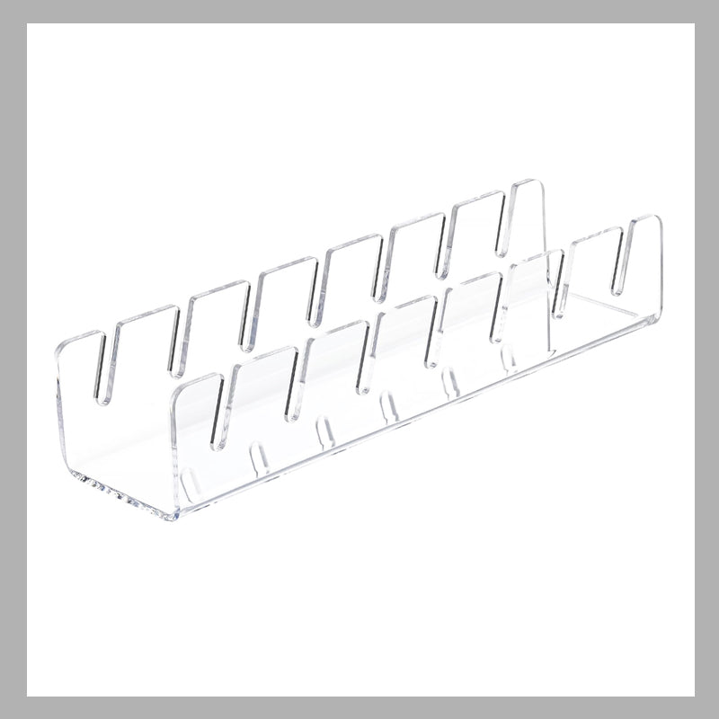7 Compartment Acrylic Baseball Cap Display Stand