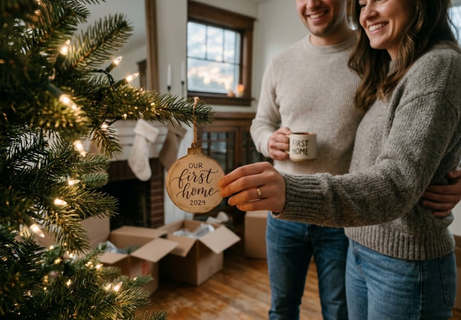 Celebrating a Milestone with a Personalized First Home Christmas Ornament