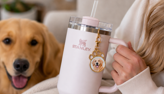 How to Personalize Your Drinkware with a Custom Pet Photo Charm for Stanley Cup