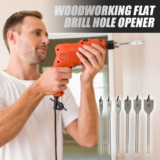 Woodworking Flat Drill Hole Opener